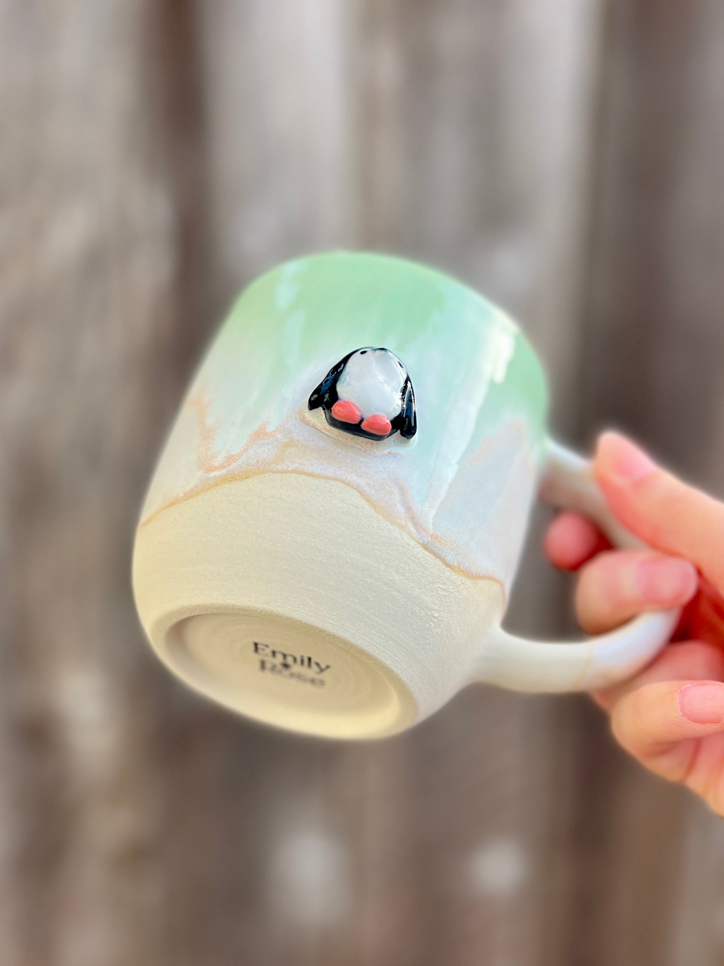 Jade Penguin Mug (16oz)