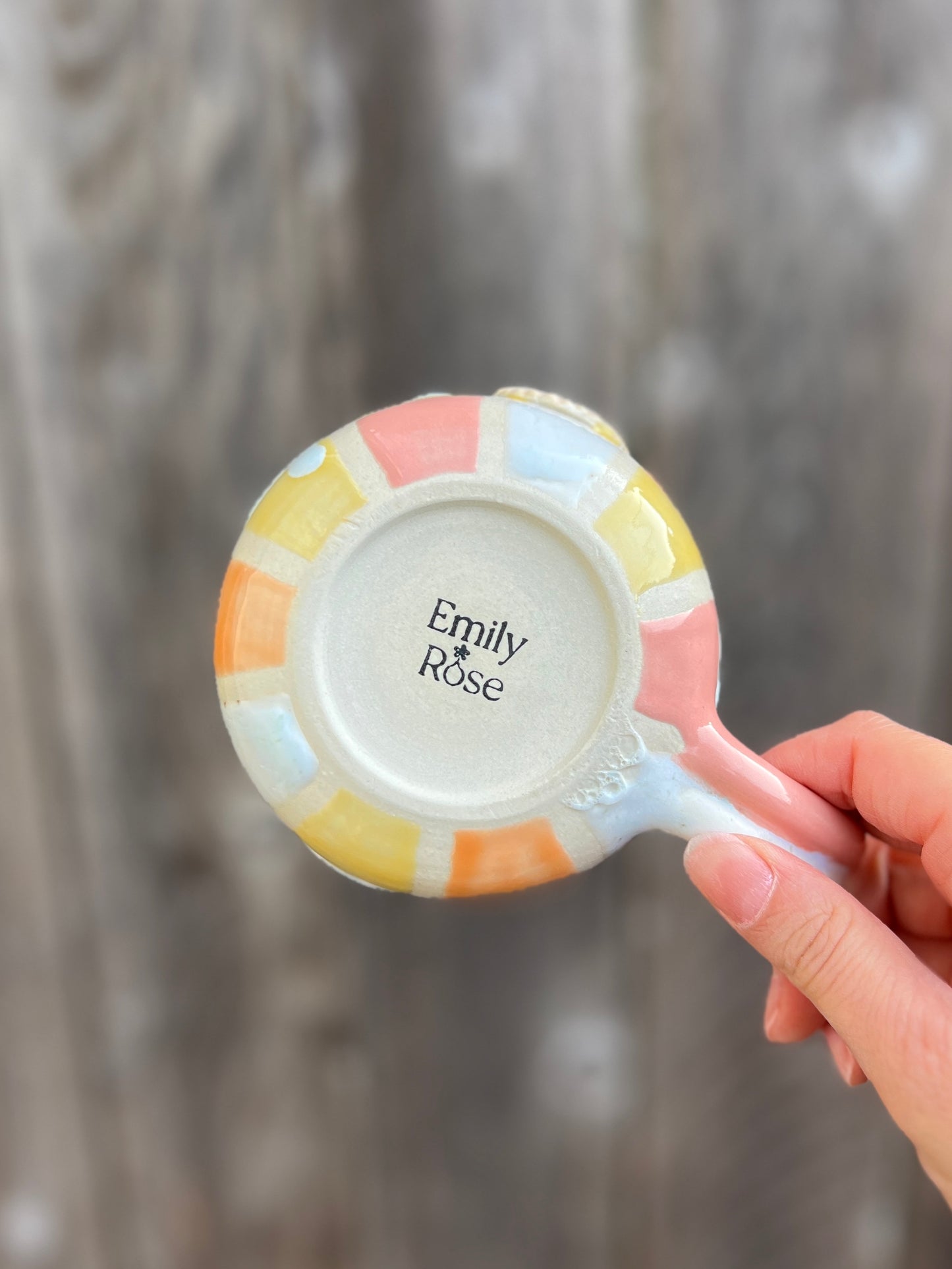 Pink Mosaic Tile Mug (14oz)