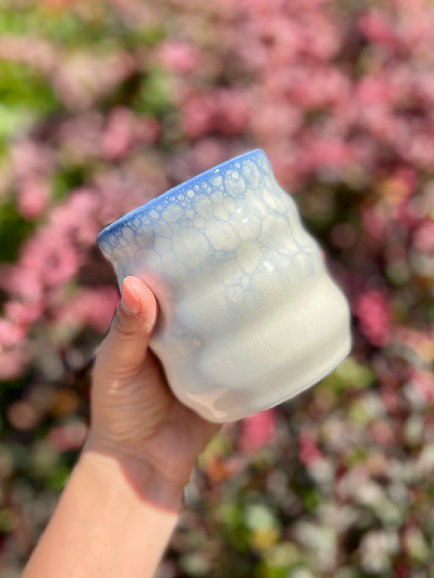 Wavy Bubble Tumbler