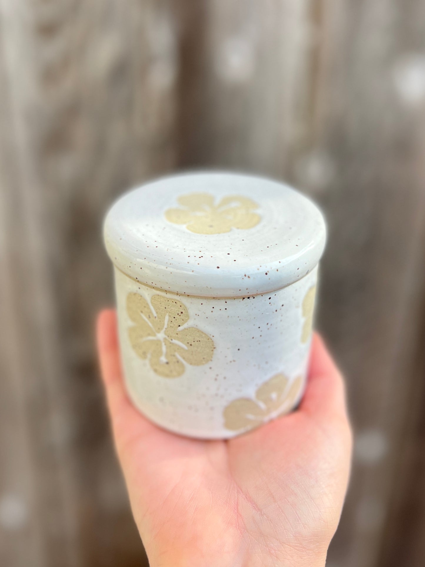 Hibiscus butter bell with blue inside