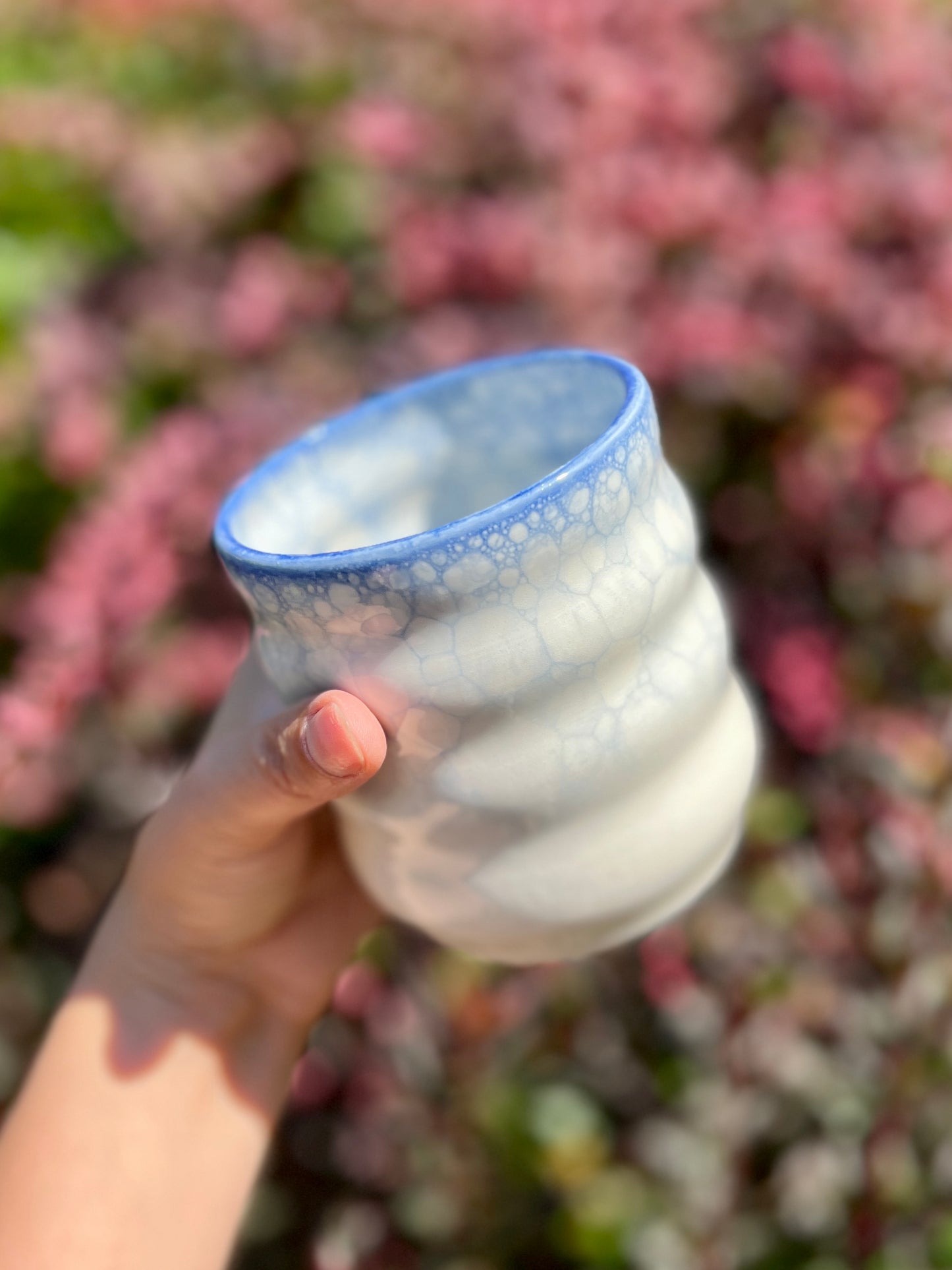 Wavy Bubble Tumbler