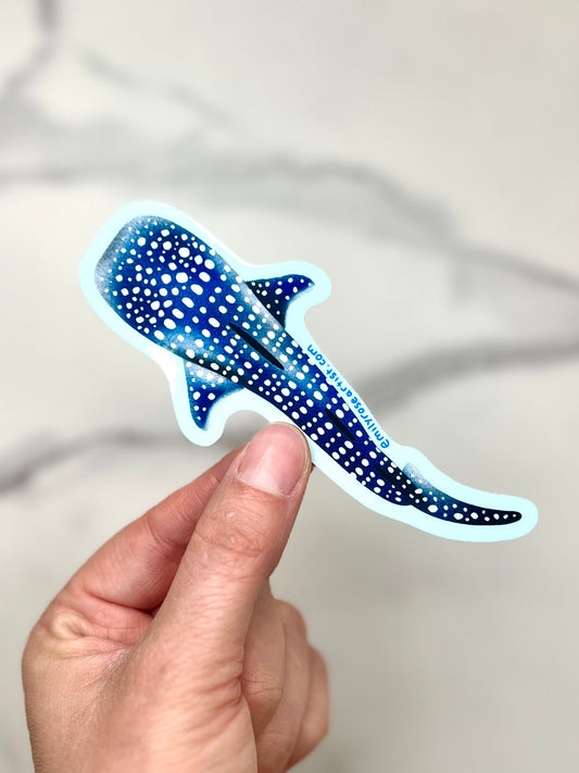 Whale Shark Sticker (4.5")