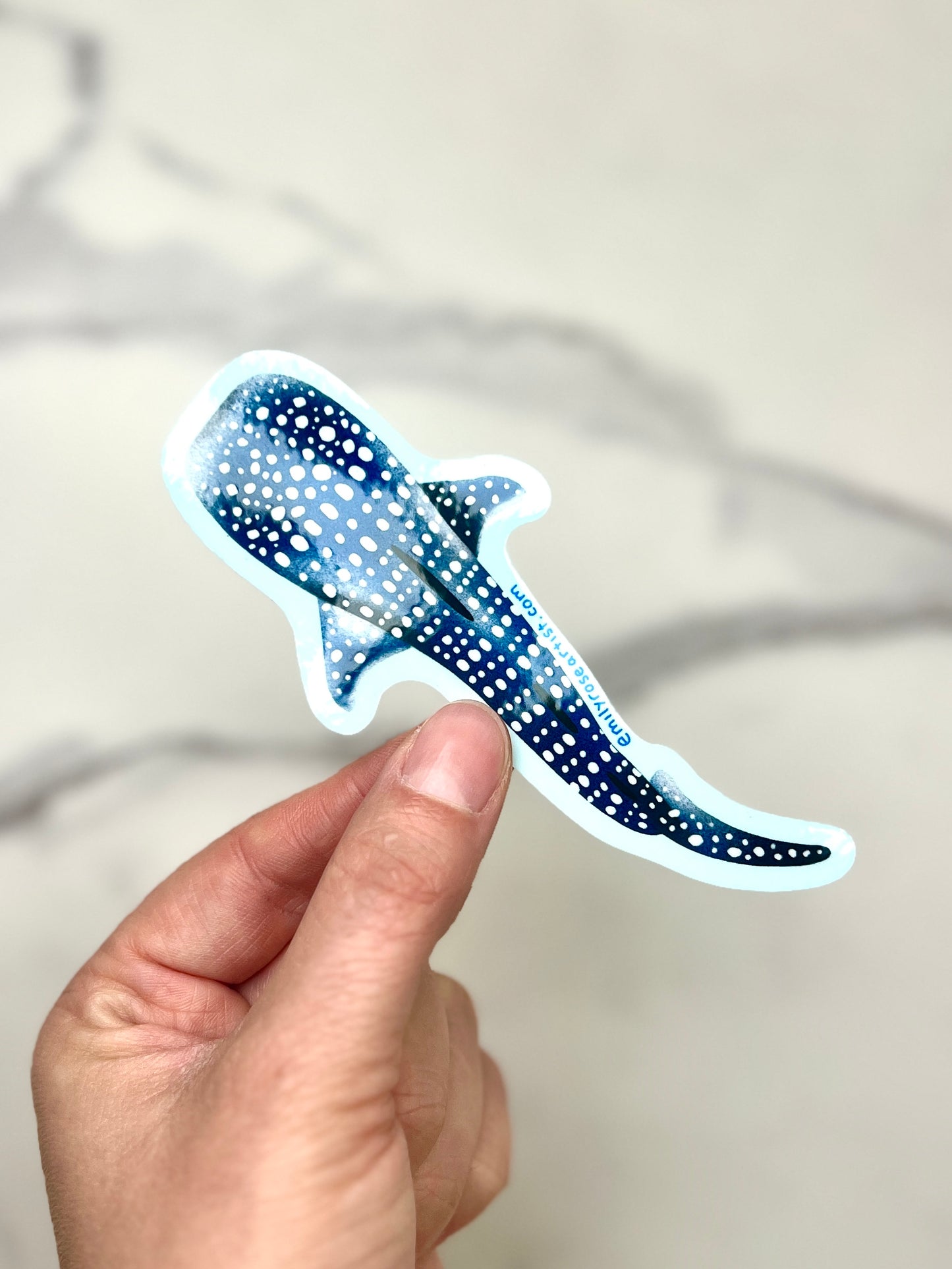 Whale Shark Sticker (4.5")