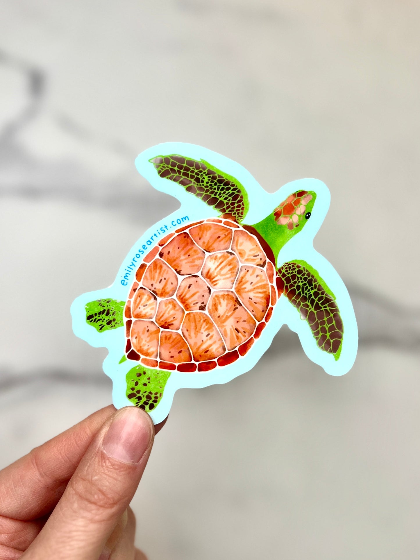 Honu Sticker (3.5")