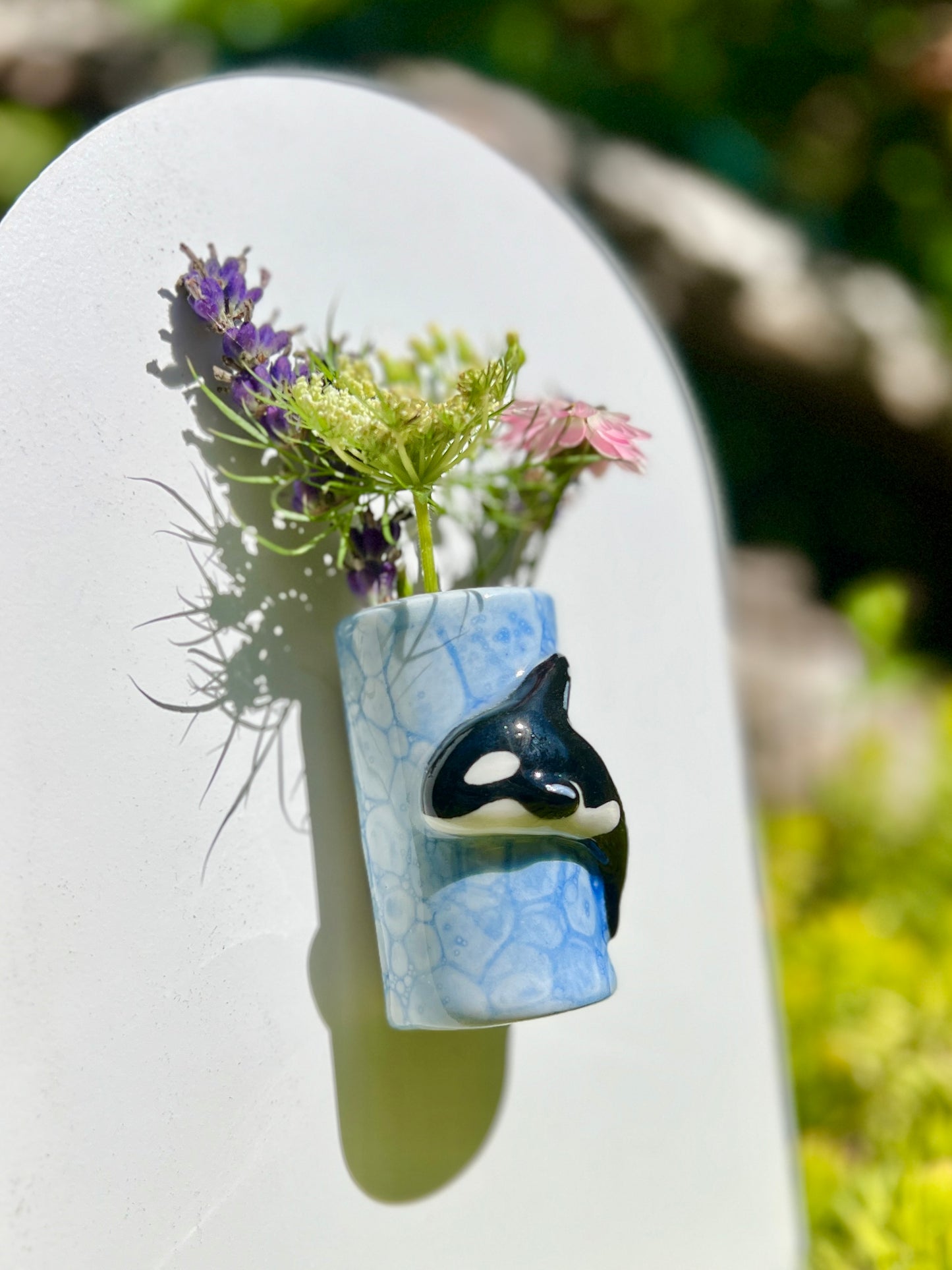 Orca Vase Fridge Magnet