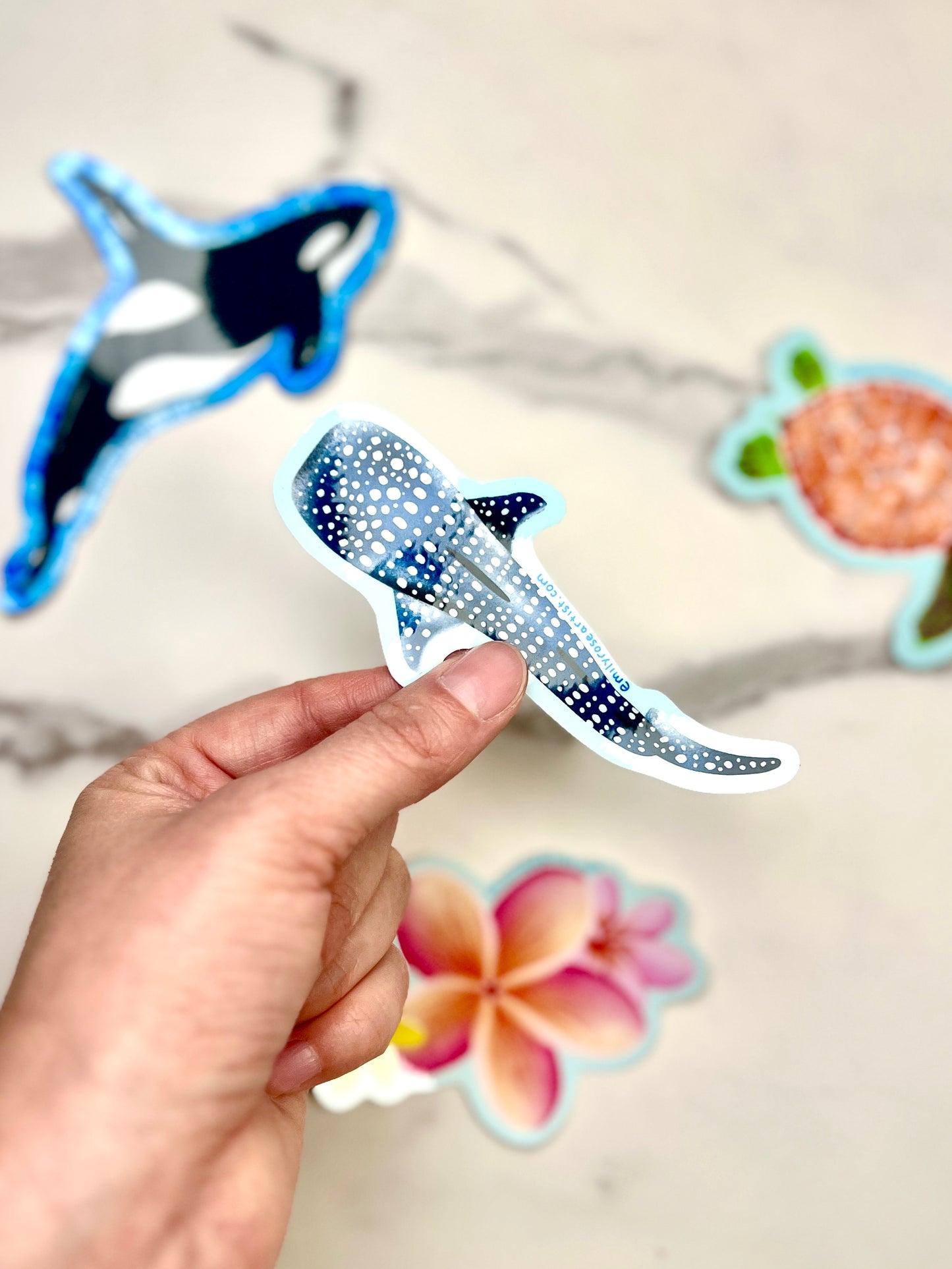 Whale Shark Sticker (4.5")