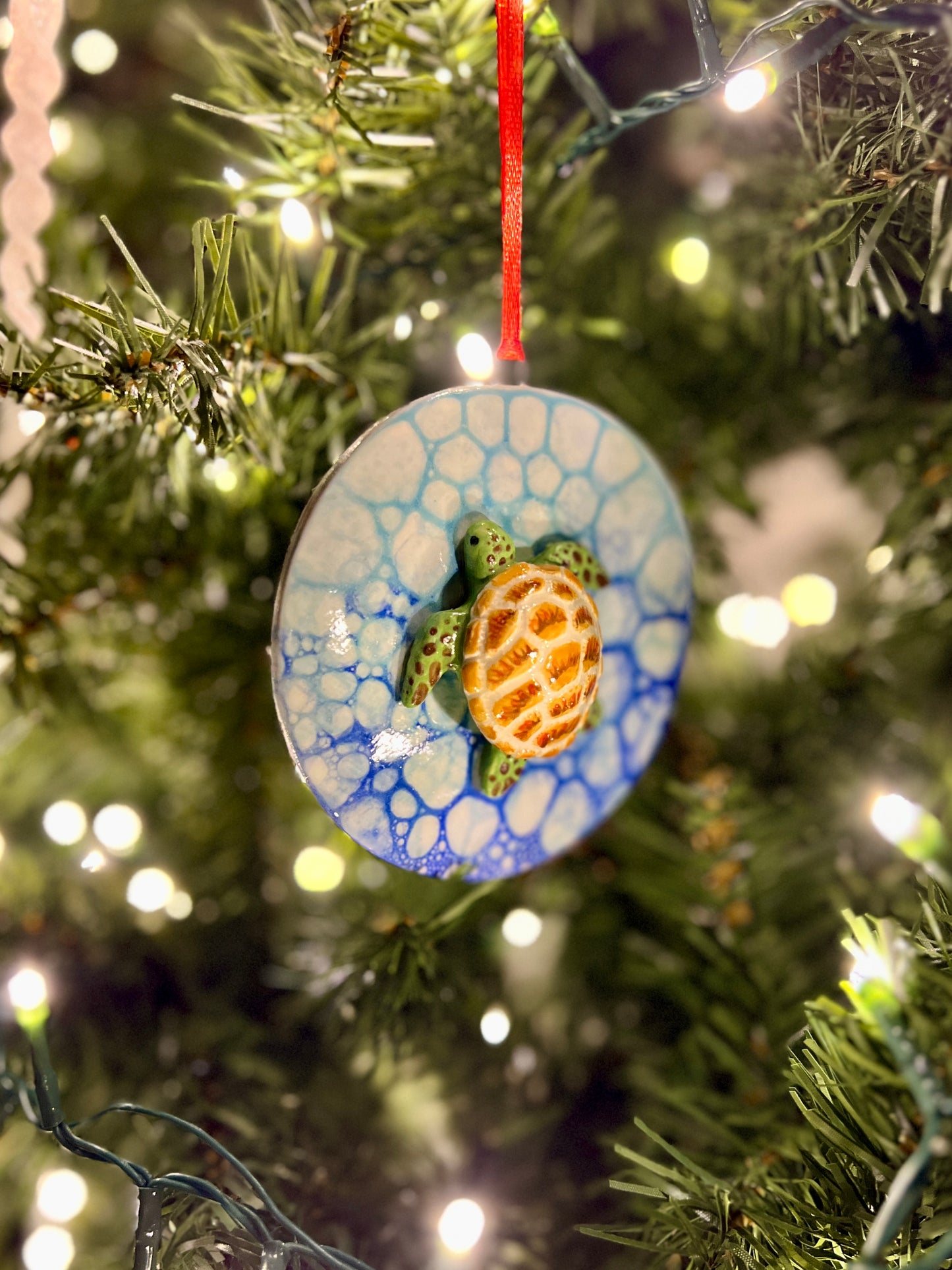 Honu Christmas Ornament (3.75")