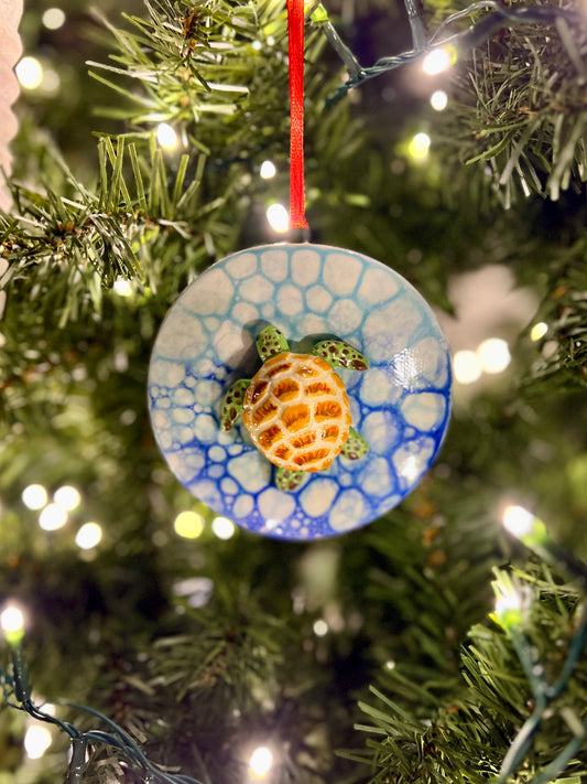 Honu Christmas Ornament (3.75")