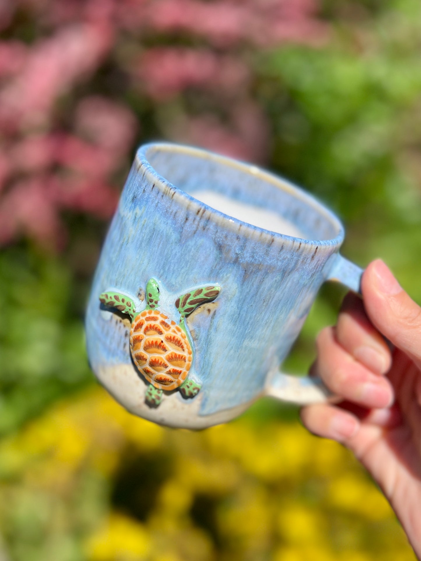 Swimming Honu Mug (16-18oz)