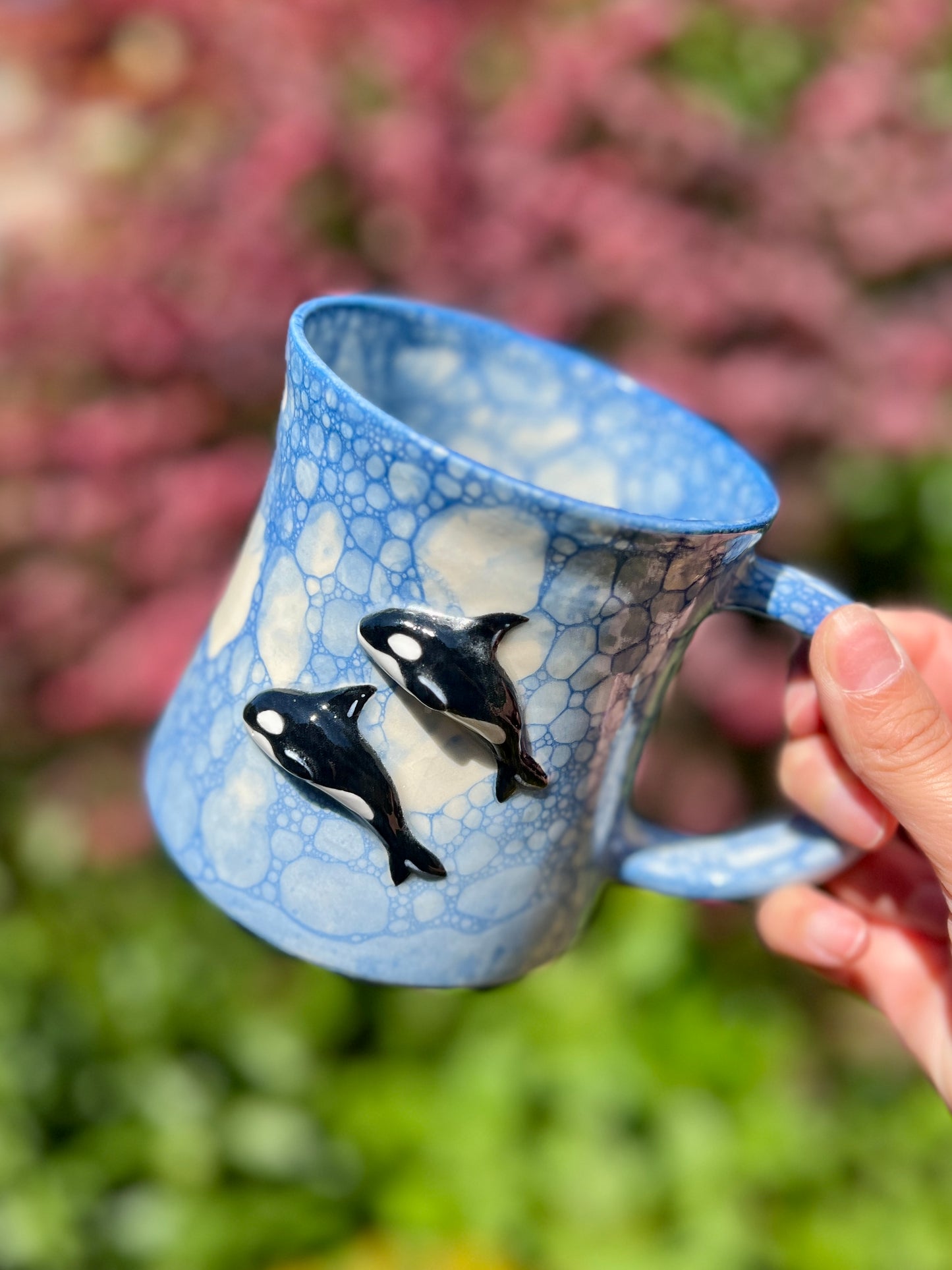 Double Orca Diner Mug (20oz)