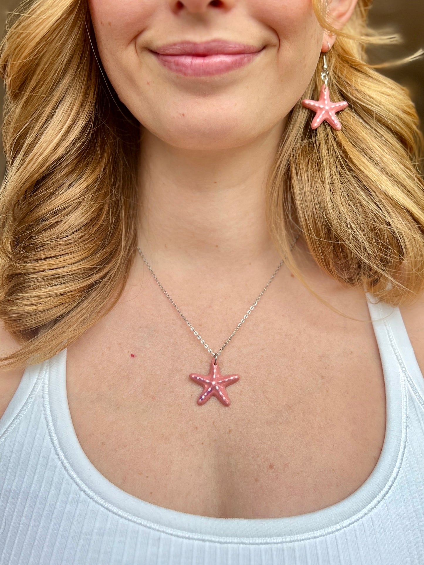 Starfish Earrings - Stainless Steel