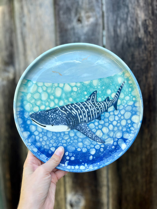 Whale Shark Plate (PREORDER) **Ready mid-November**