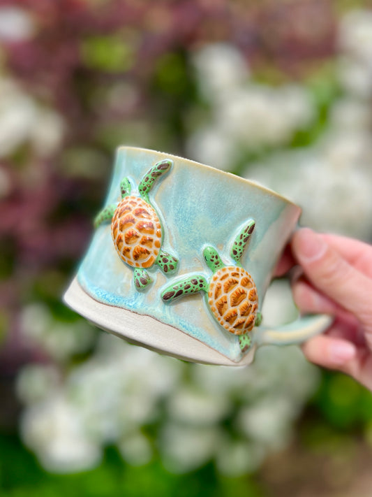 Double Honu Diner Mug (15oz)