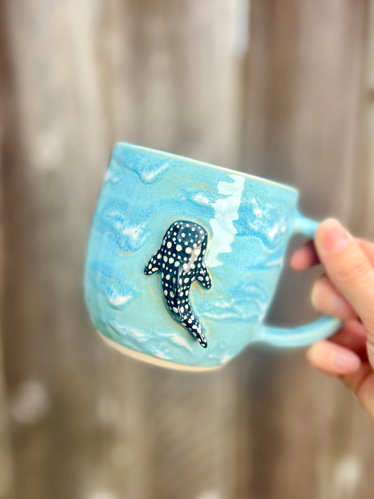 Whale Shark Mug - Blue Ocean (16-18oz)
