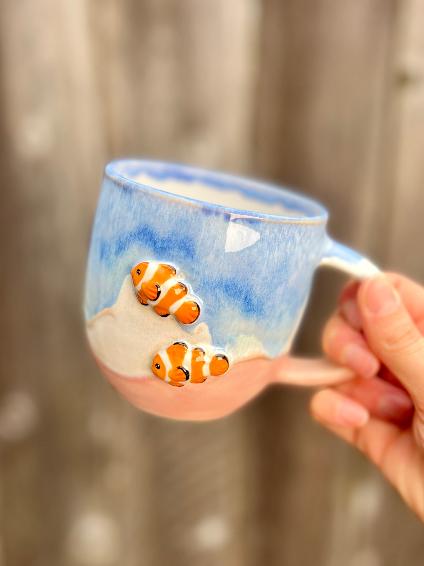 Double Clown Fish Mug (16-18oz)