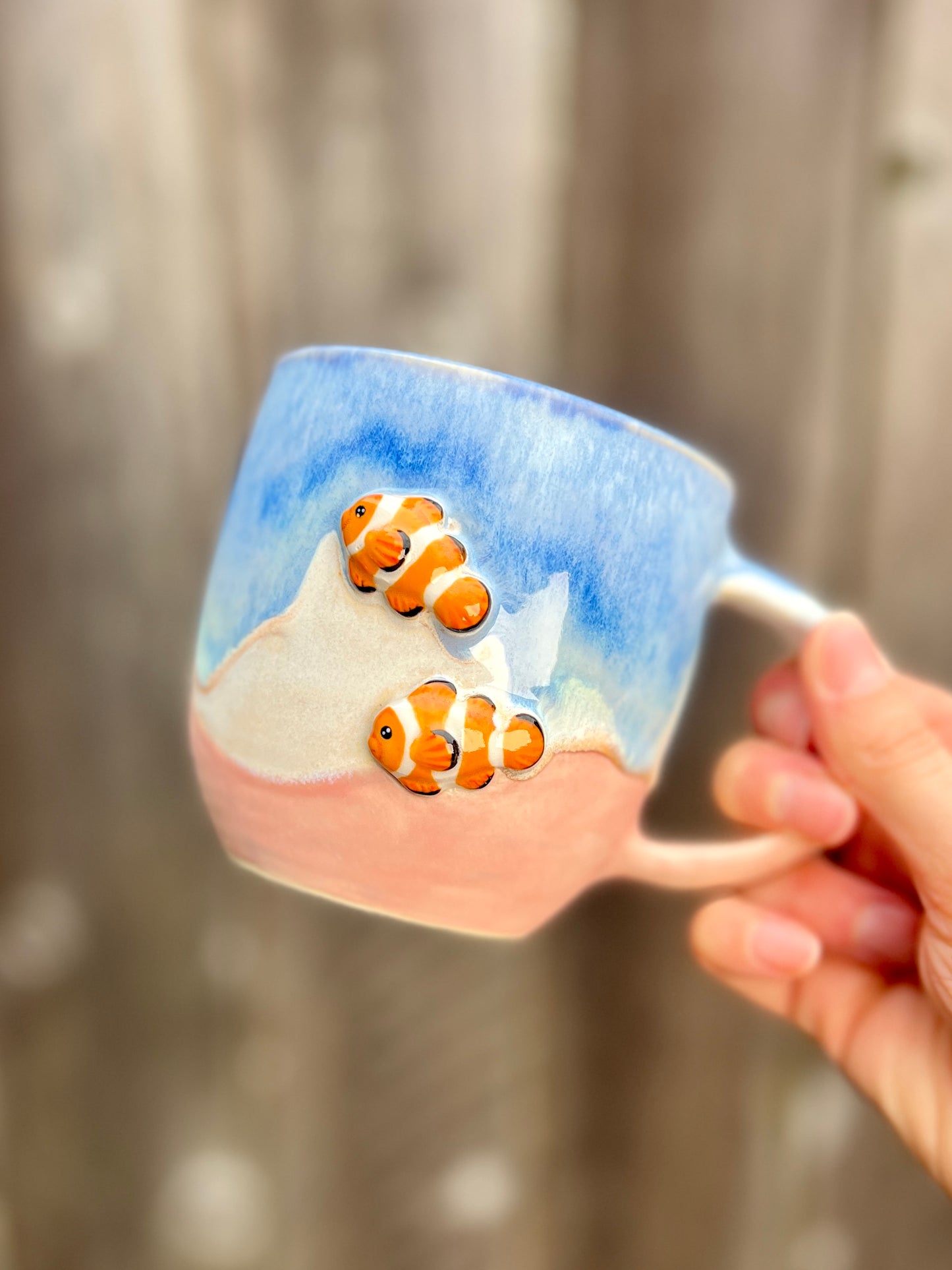 Double Clown Fish Mug (16-18oz)