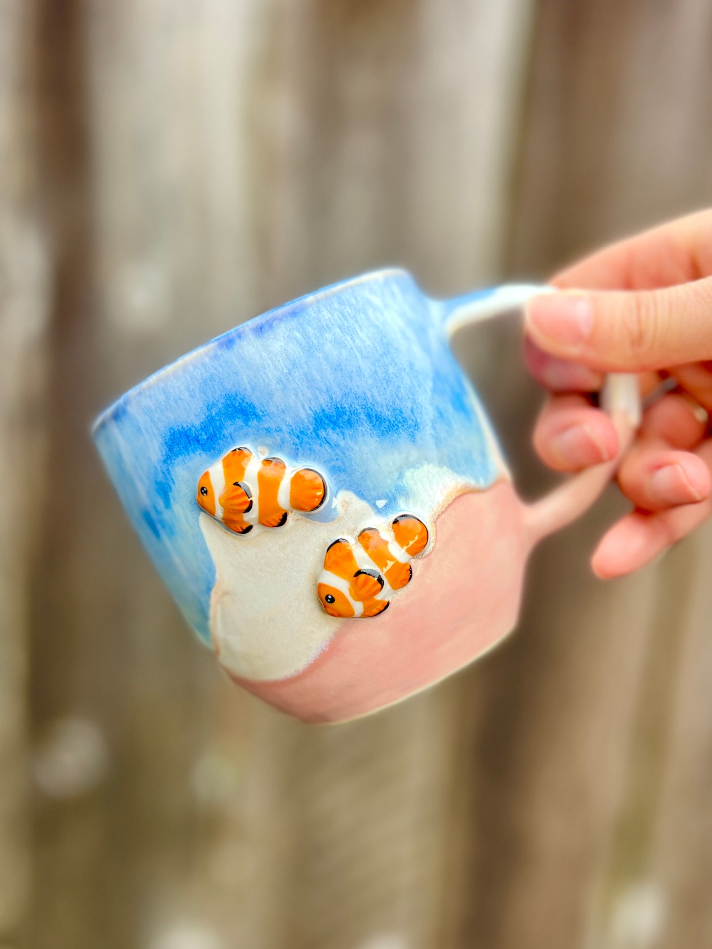 Double Clown Fish Mug (16-18oz)