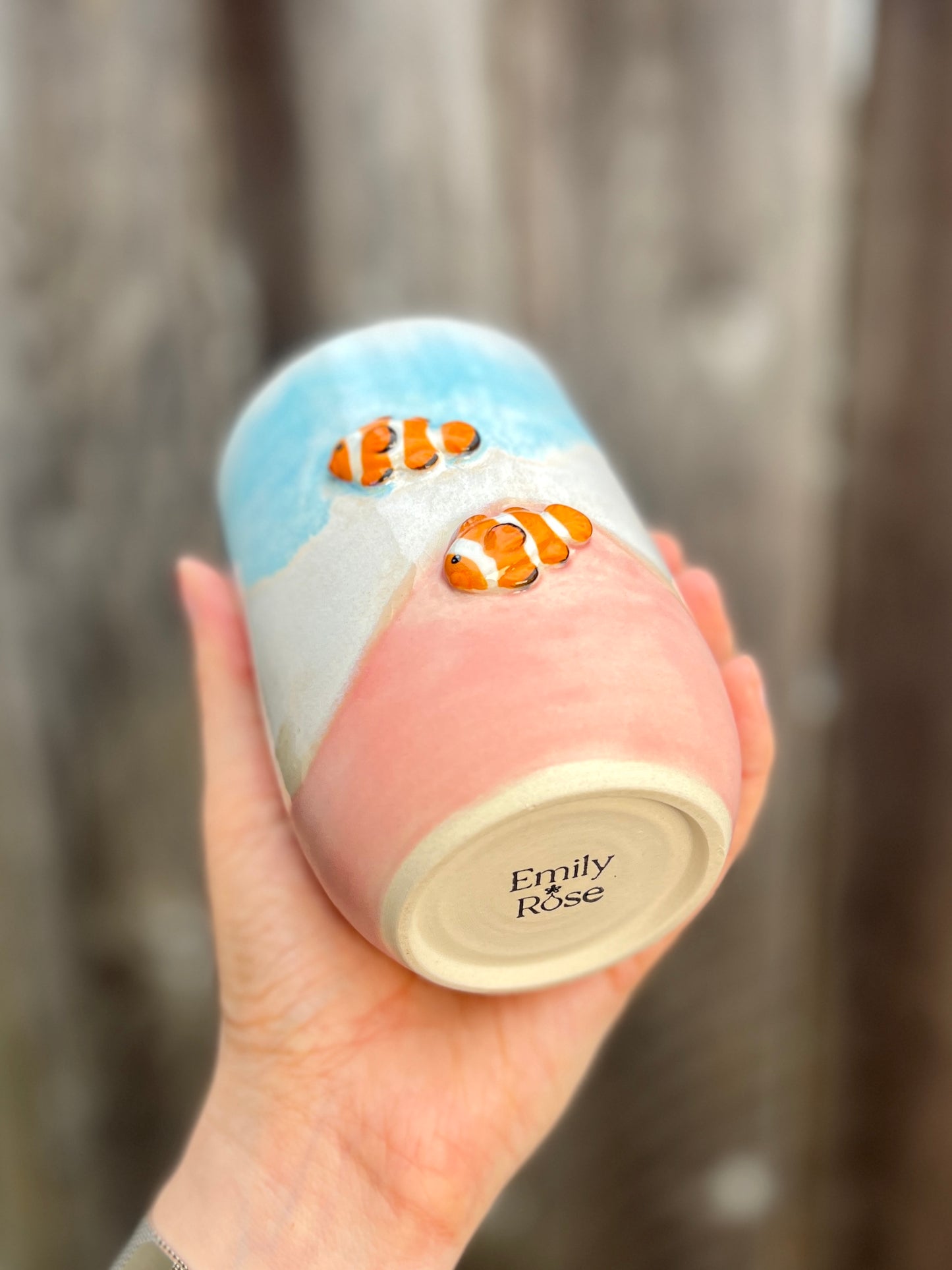 Double Clown Fish Tumbler (18oz)