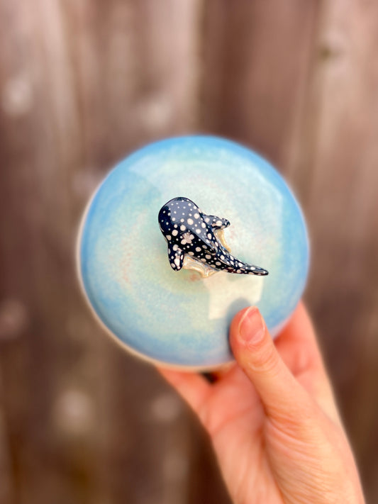 Whale Shark Butter Dish
