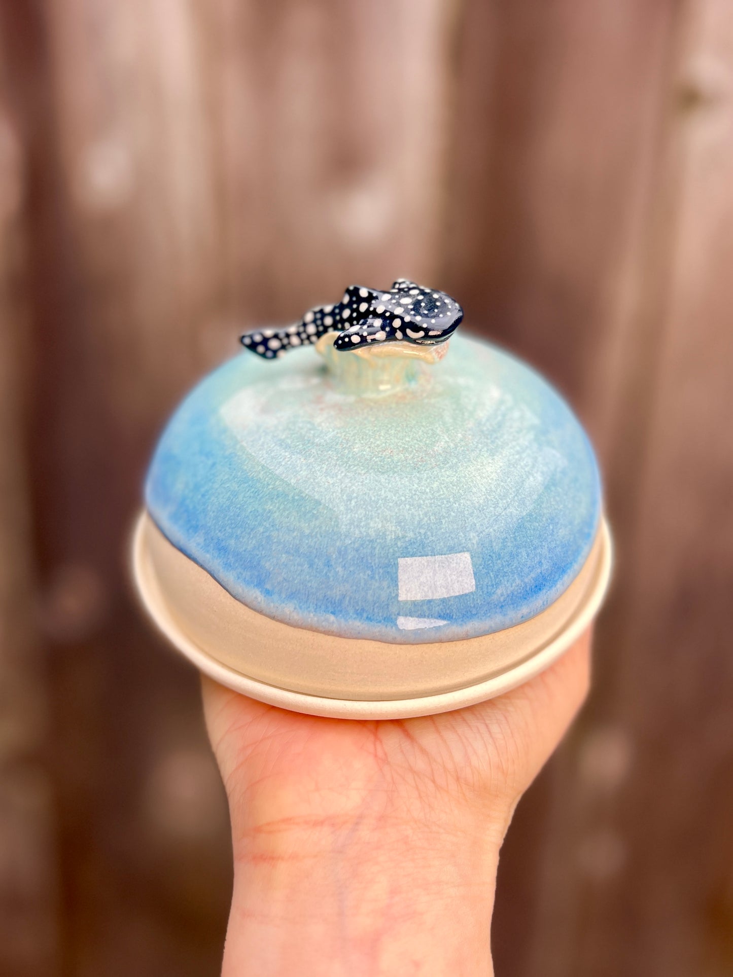Whale Shark Butter Dish
