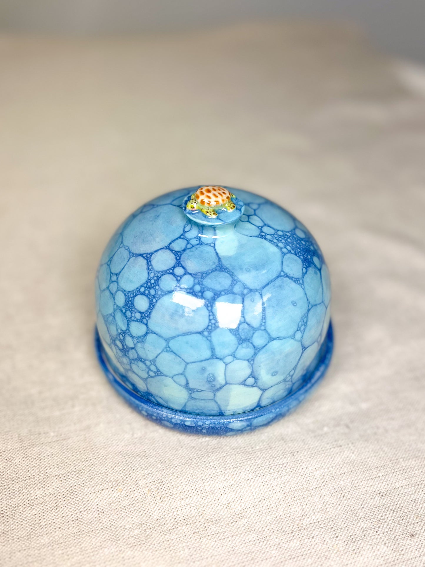 Honu Ocean Butter Dish (oopsie)