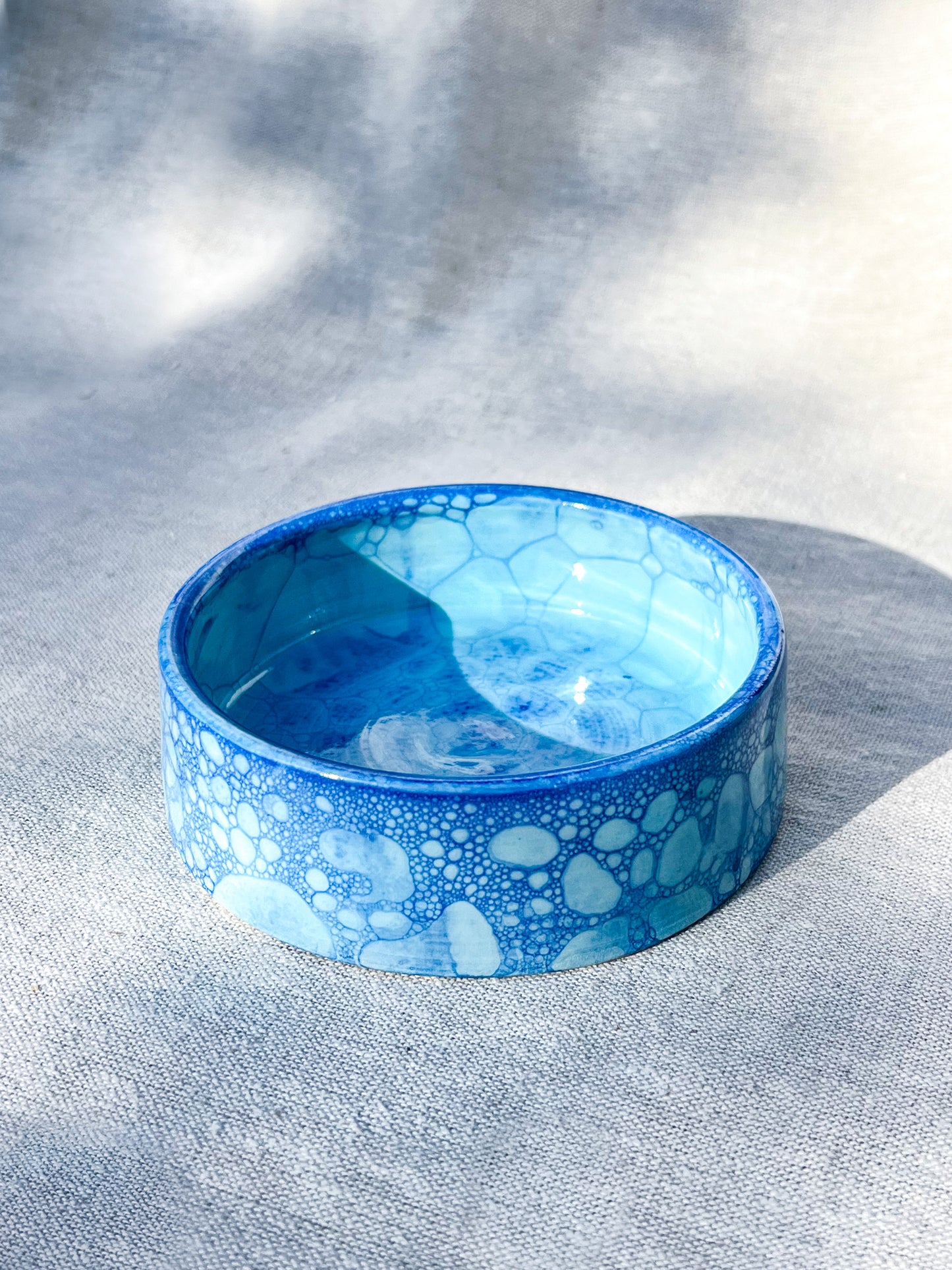 Ocean Pet or Snack Bowl (small Ø 4.75" )