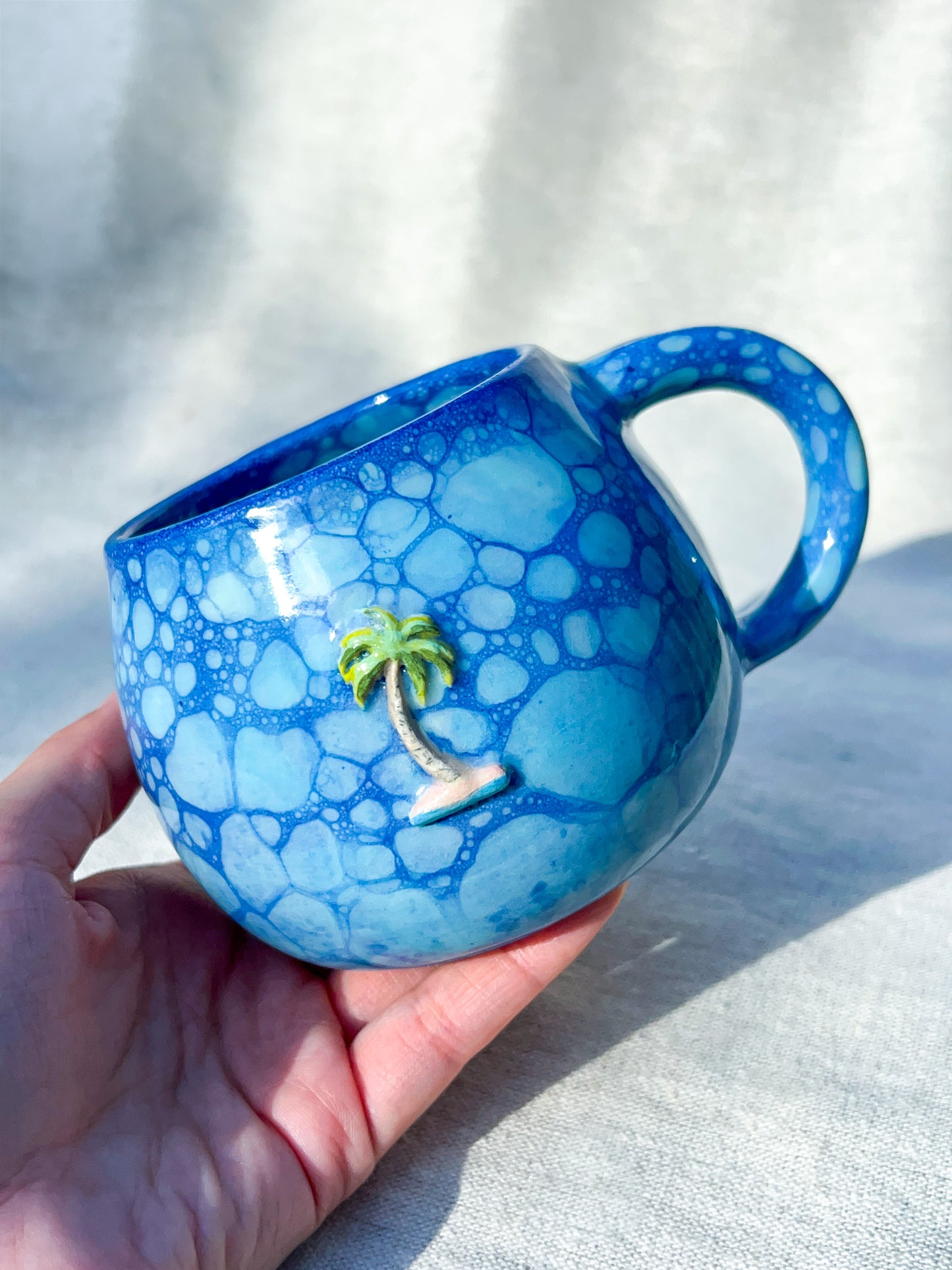 Ocean Palm Tree Mug