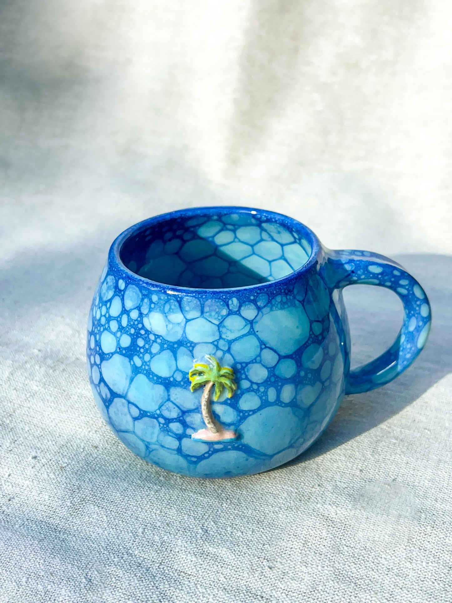 Ocean Palm Tree Mug